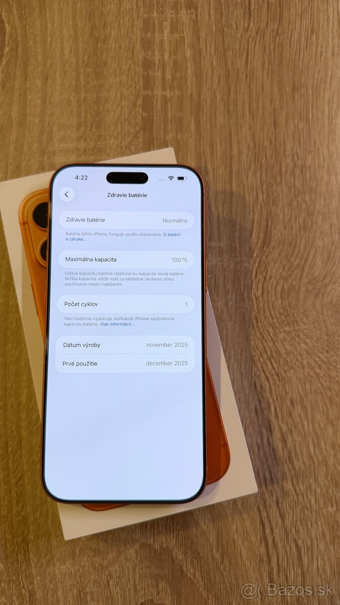 Vymenim novy iPhone 17 Pro Max 256gb Orange + sklo + obal - 8