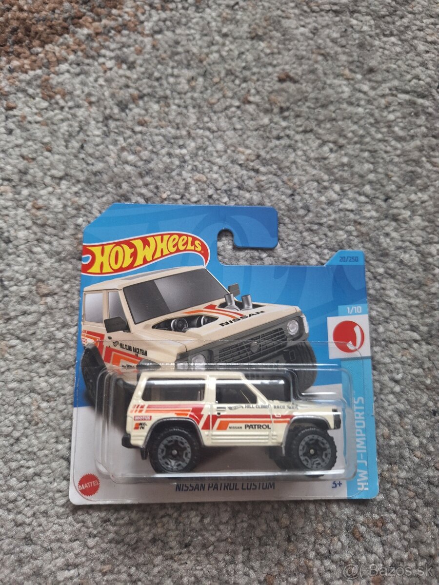 Hot wheels mix autíčok 1. - 8