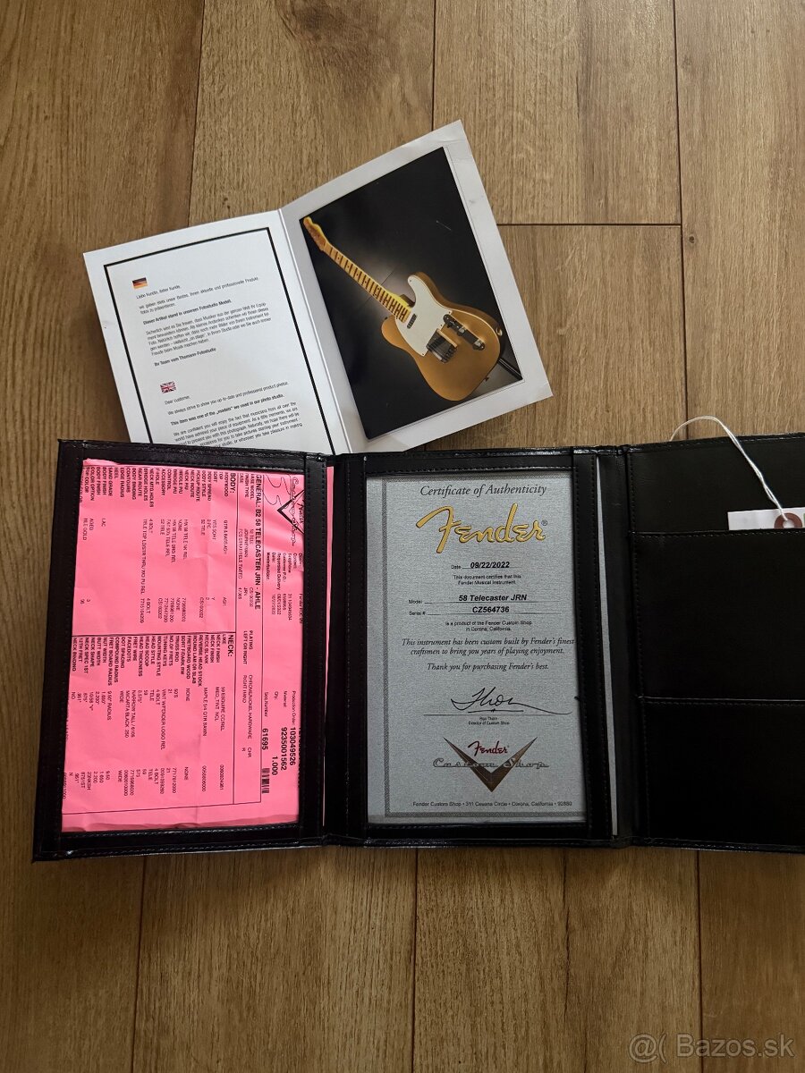 Fender Telecaster Custom Shop 58 Journeyman - 8