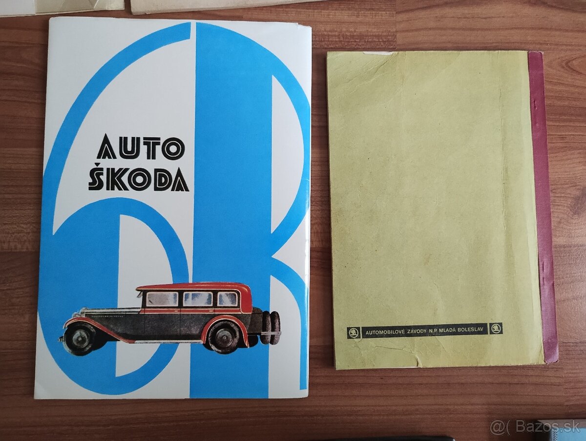 Brožúry na jawa ČZ Dneper M72, MB 750 a ŠKODA atď - 8