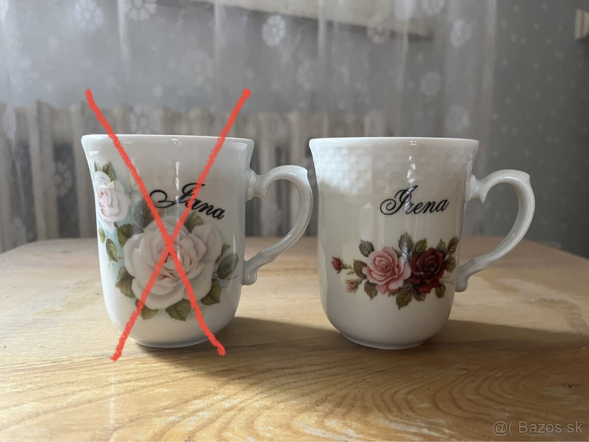 hrnčeky/poháre/keramické súpravy/čínsky porcelán - 8