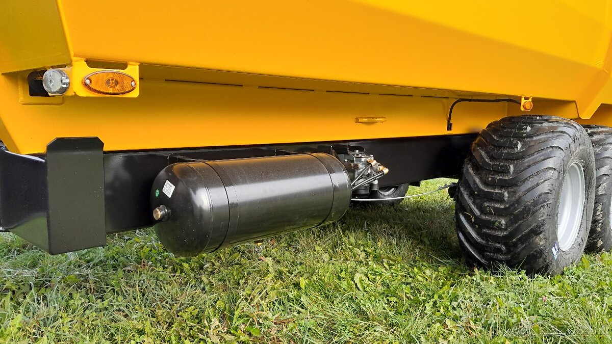 Traktorový náves,Príves,Vlek za traktor,Vlečka,Dumper 13t - 8