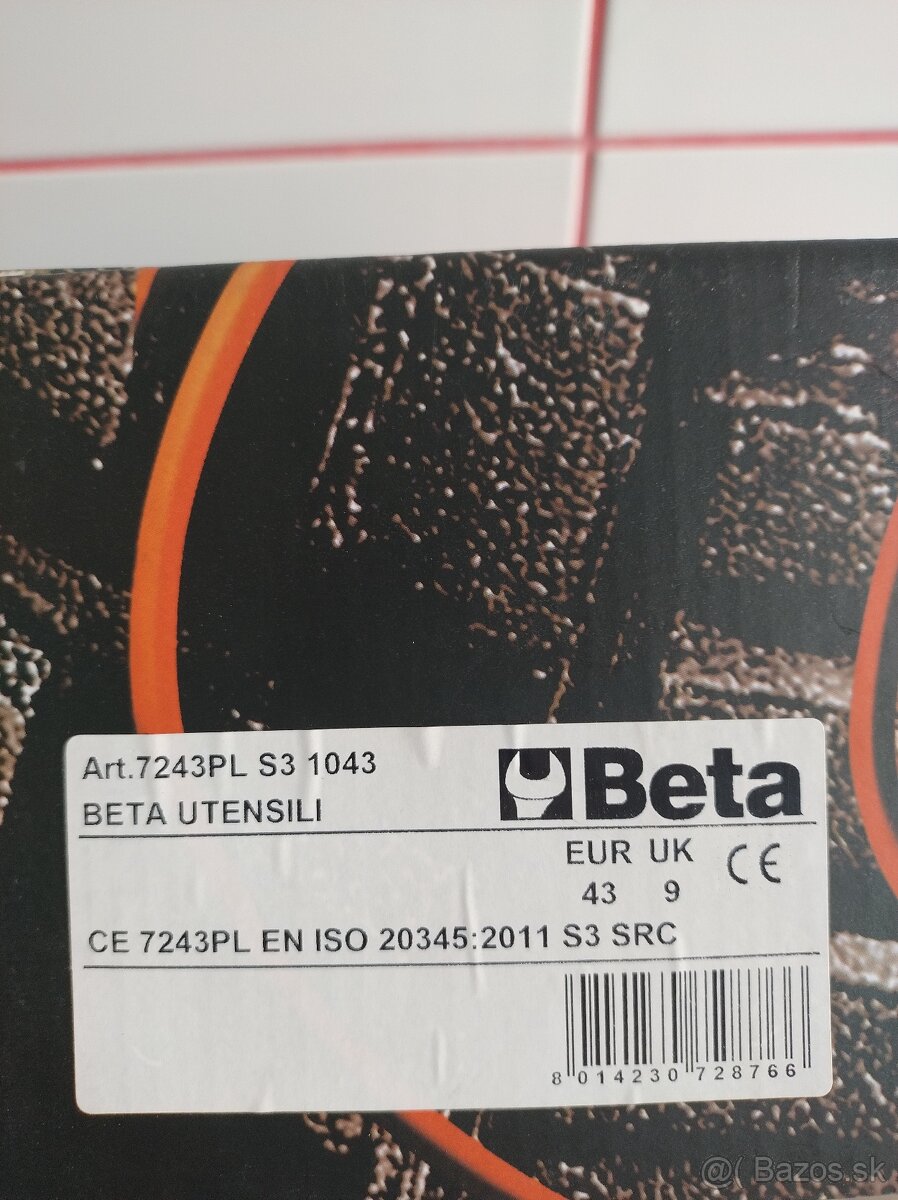 Pracovná obuv BETA - 8