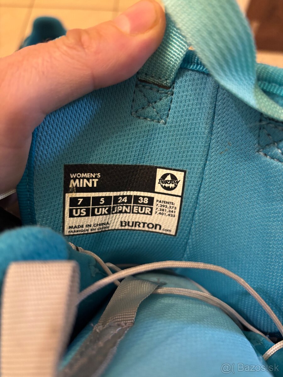 Snowboard Gravity lowride135cm + topánky Burton Mint 38 - 8