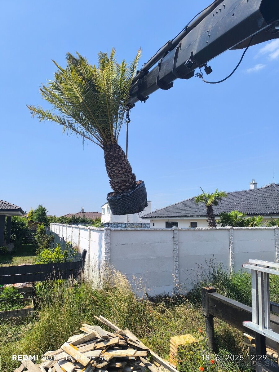 Autodoprava s hydraulickým rukou - 8