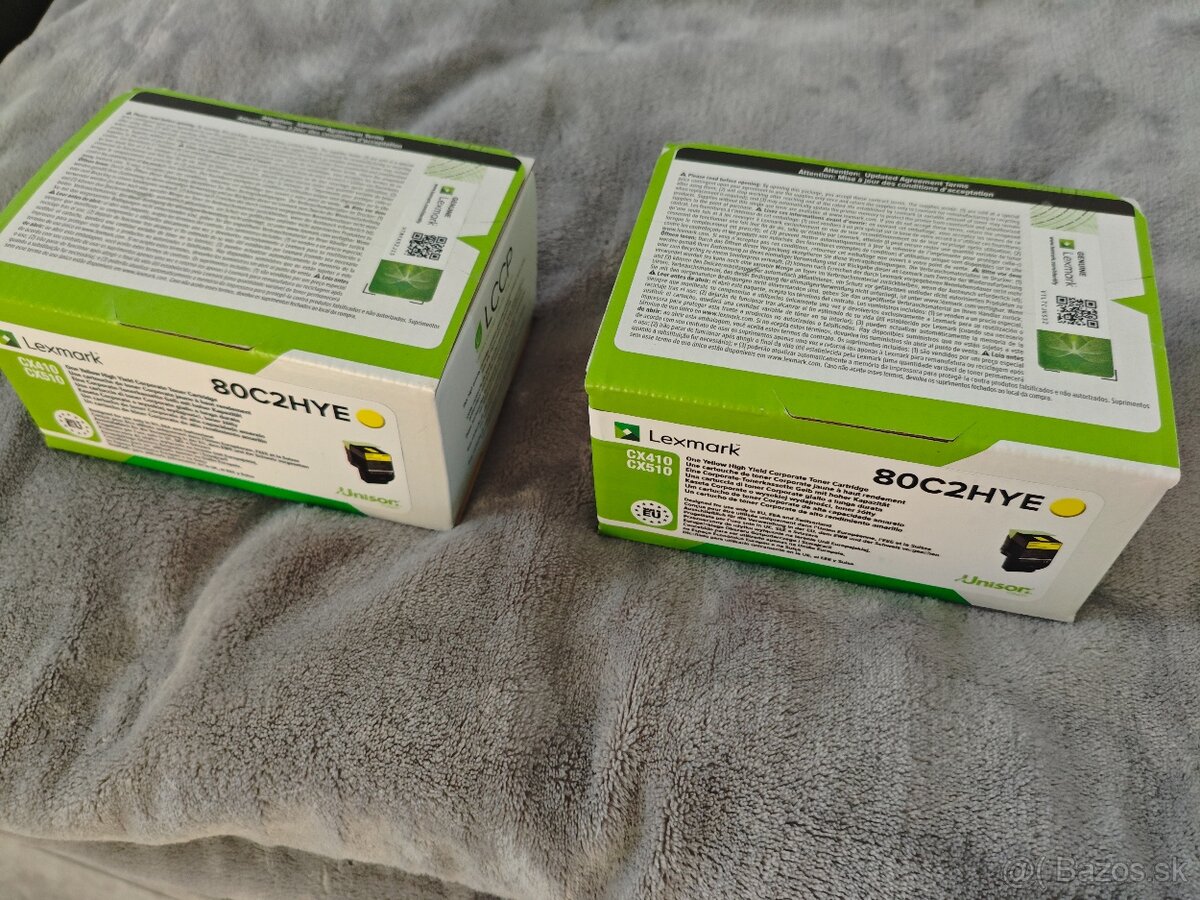 Nové tonery LEXMARK (X950X2CG, 80C2HYE) - 8