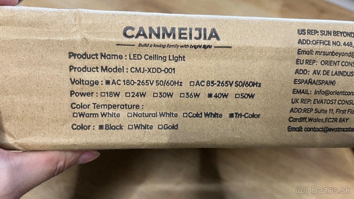 Stropné LED svietidlo - 8