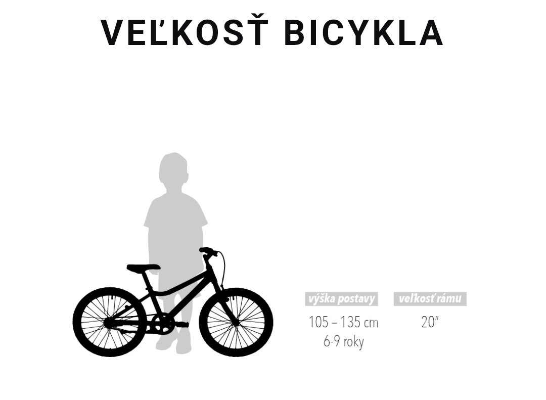 Detský bicykel Kenzel Kalea RF20 - 8
