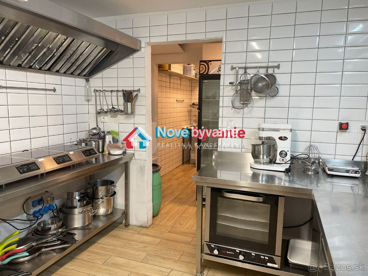 PRENÁJOM - REŠTAURÁCIA - BEZ ODSTUPNÉHO - SUPER ADRESA - 8