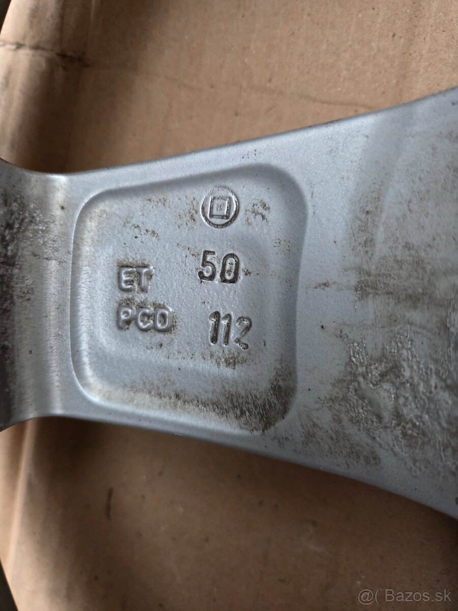 Orig.hliníkové disky 5x112 R16 - 8