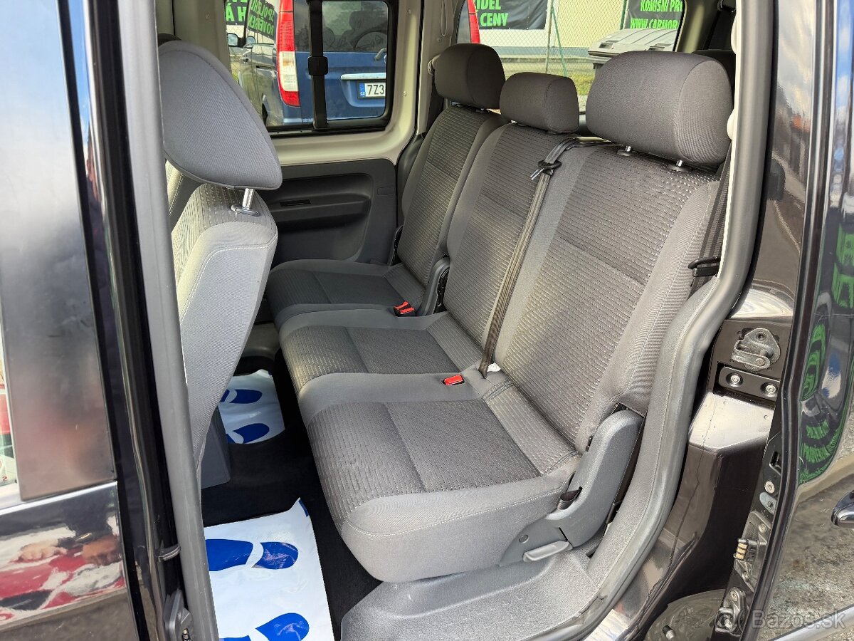 VOLKSWAGEN CADDY MAXI 2,0 TDI-103 KW, 7 MÍST, PARK. SENZORY - 8