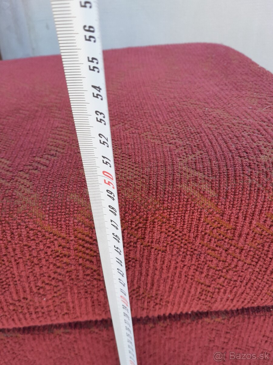 Predám bordové taburetky - 8