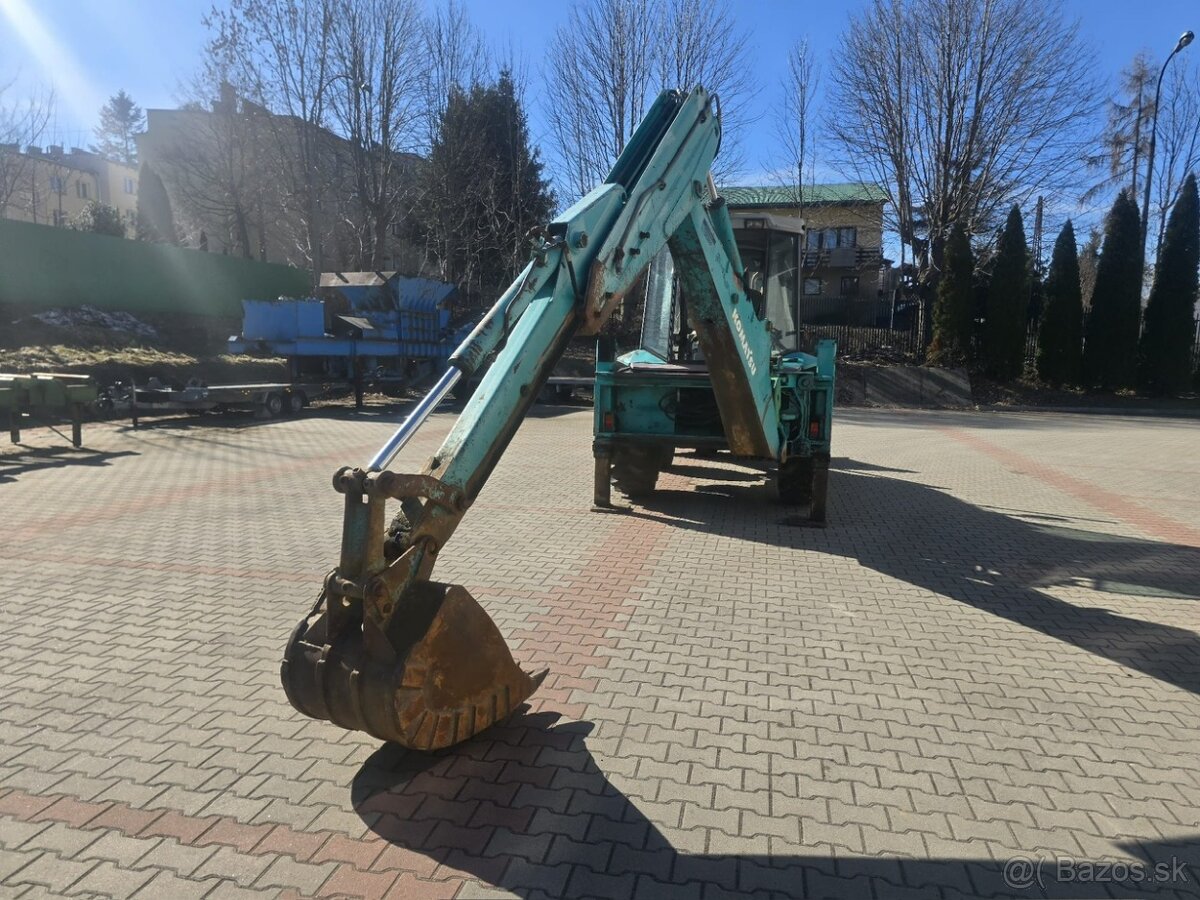 Koparko ładowarka Komatsu 95 rypadlo - 8