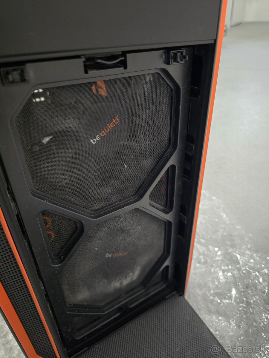Pc midi tower skrina - Be quiet + asus napalovacka - 8