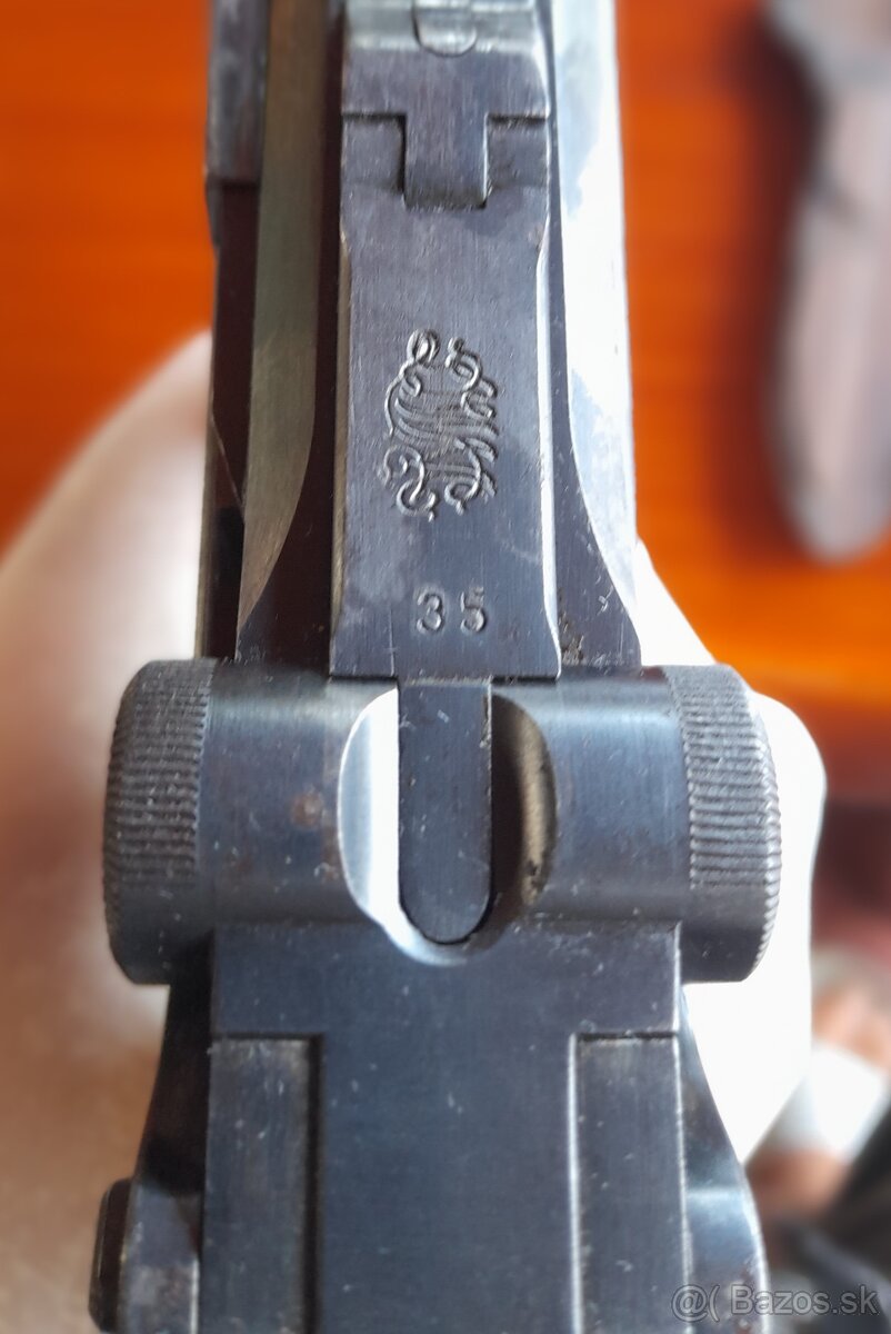 Pištoľ MAUSER P08 LUGER z roku 1915 - 8