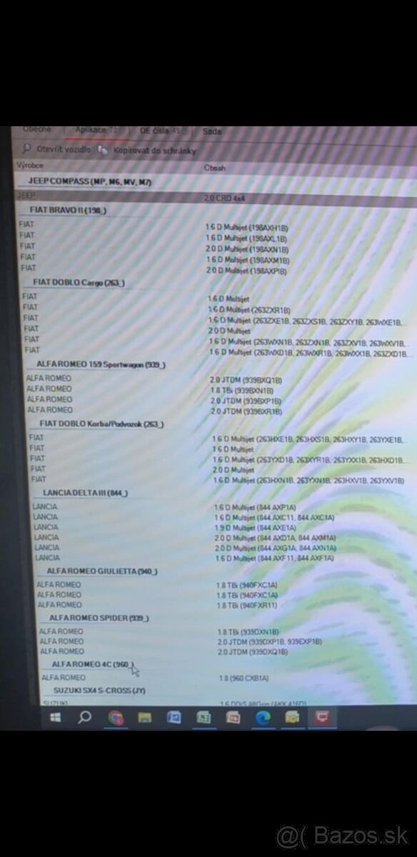 Predám štartér na Fiat Doblo multijet a iné - 8