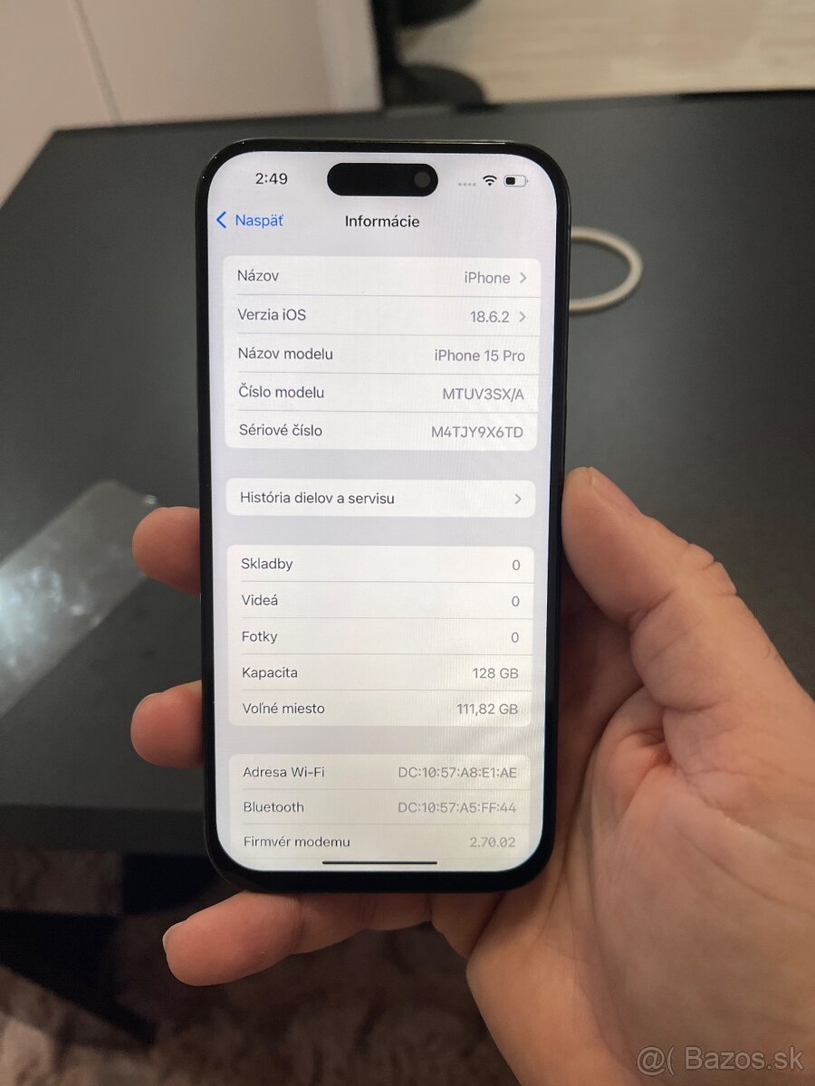 Iphone 15PRO 128GB Bez skrabanca zaruka - 8