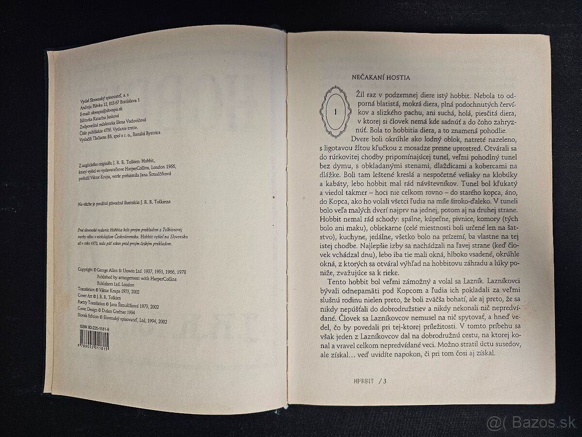 Tolkien Hobbit SK 2002 - 8