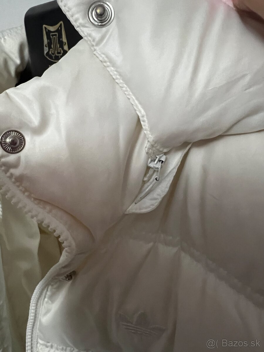 Krásna krémová zimná bunda Adidas Veľ.XS - 8