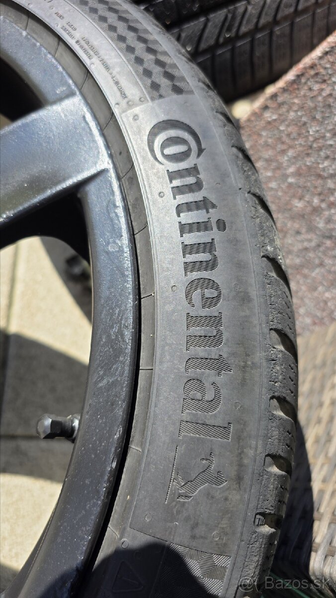 Elektrony 5x100 R18 8J continental 225/40 - 8