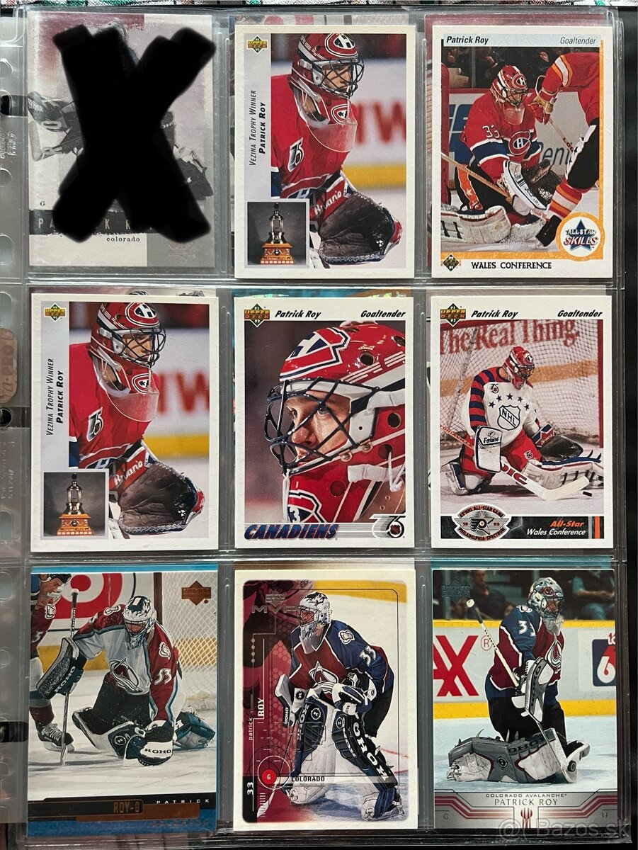 NHL karty Patrick Roy - 8