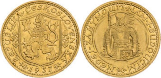 5h1924, 25h 1932, 5k1937, 10k 1933, sv.v dukáty kopie - 8