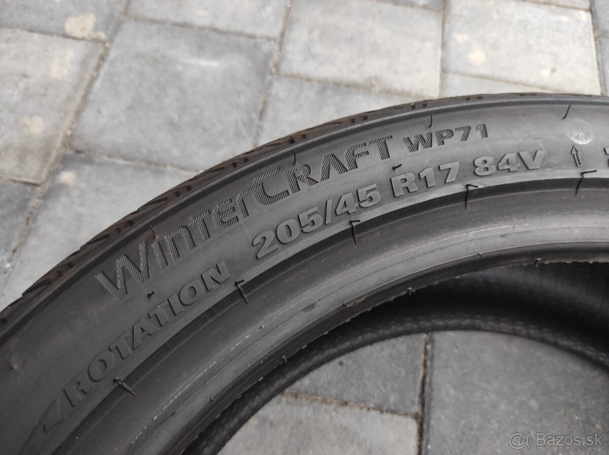 Zimné pneumatiky 205/45R17 Kumho - 8