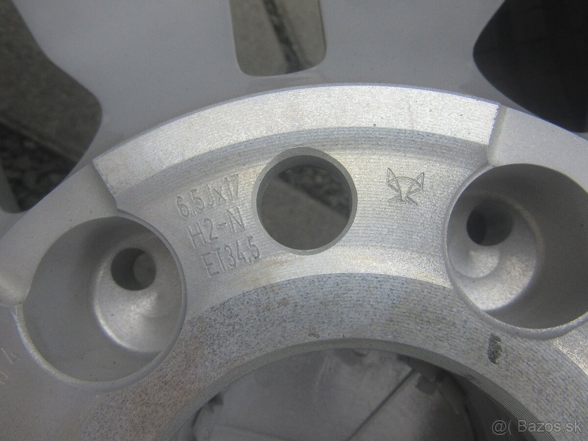 Nové letné kolesá mercedes C trieda rozteč 5x112 205/55R17 - 8