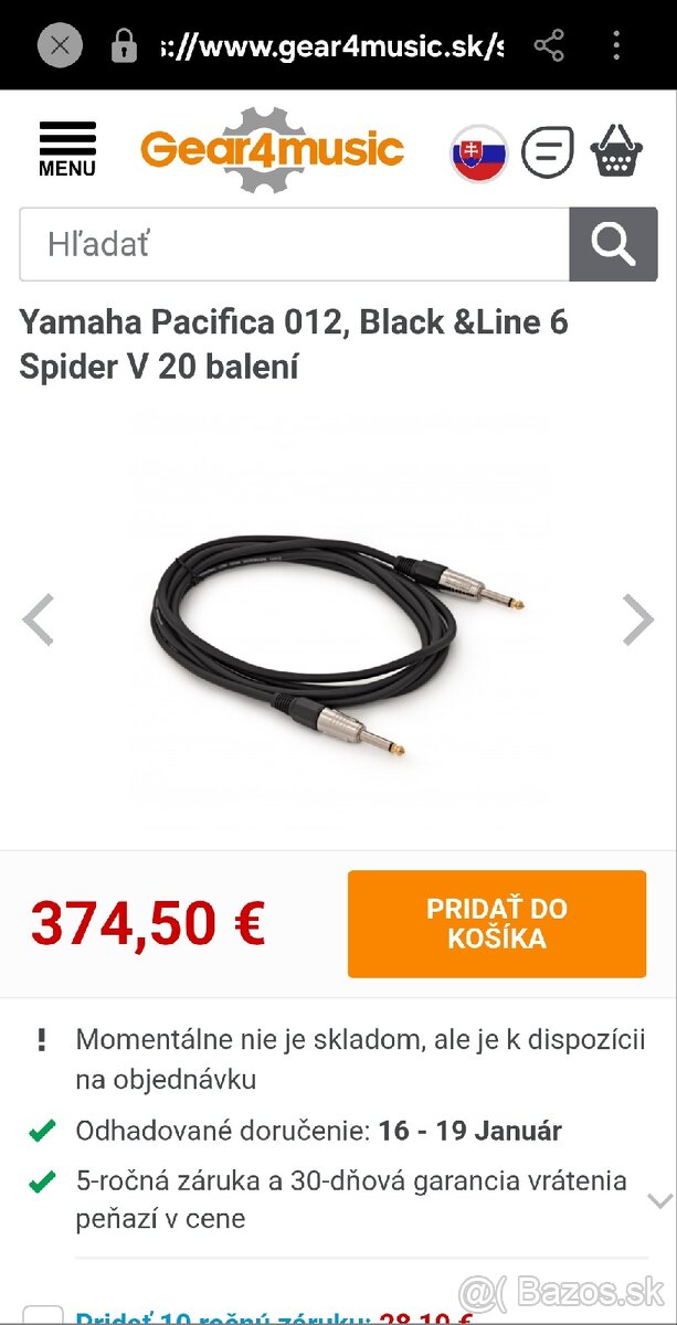 Elektronická gitara - 8