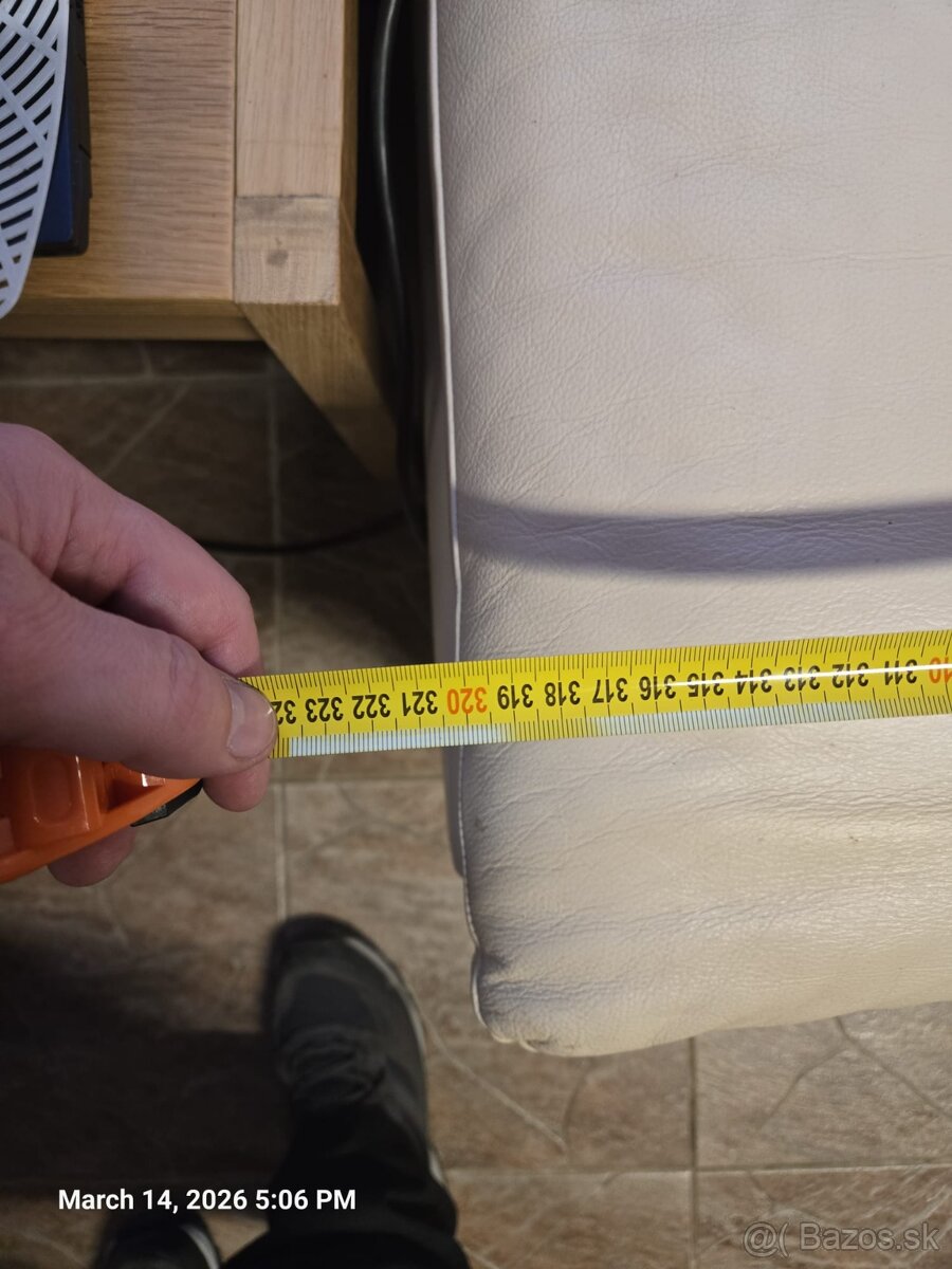 predám kožennú sedačku - 8