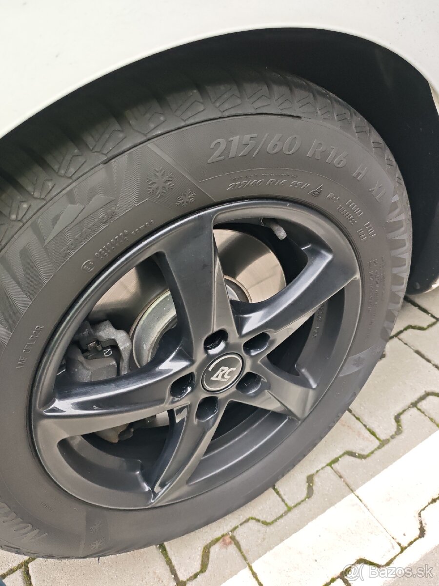 Zimné pneu a disky 215/60/16 - 8