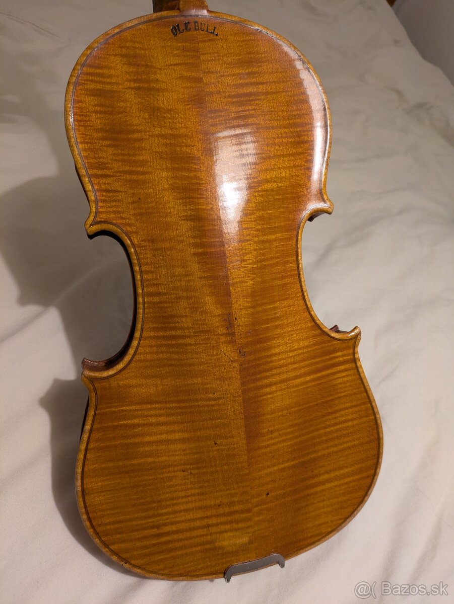 Predám stare nemecké husle Olé Bull - 8