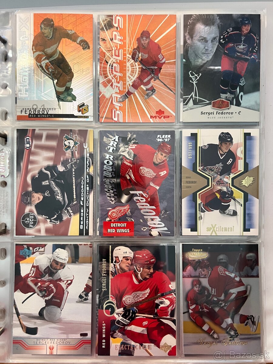 NHL karty - Sergei Fedorov - 8