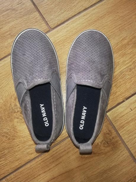 Šedé mokasínky velkost 22 - 8