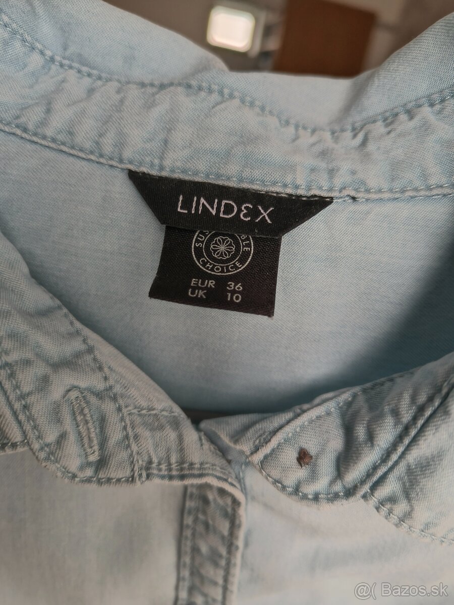Džínsová košeľa, veľkosť S , Lindex - 8