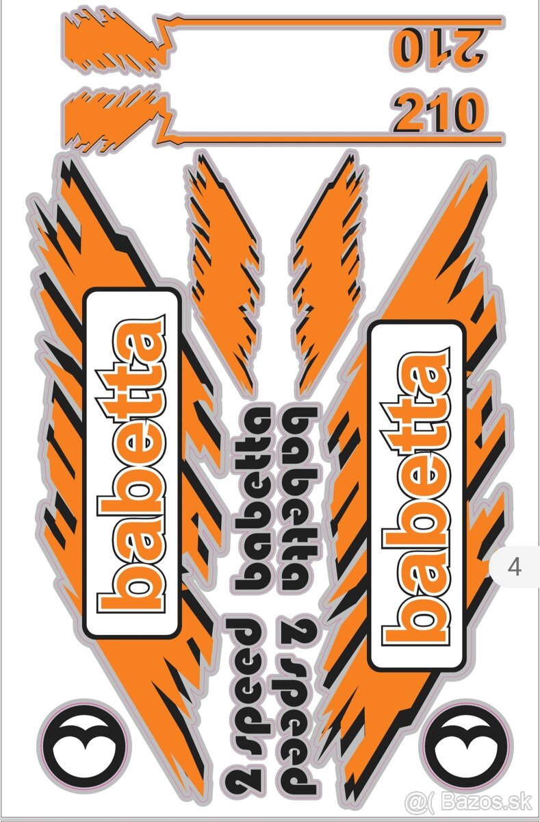 Predám nálepky Babeta - 8