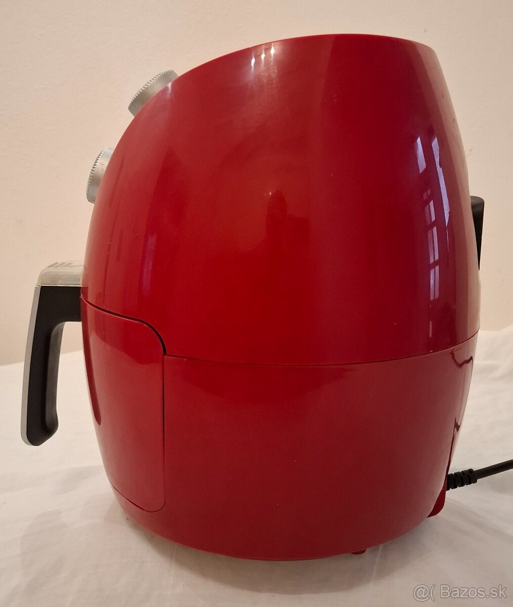 Fritéza Delimano AIR FRYER RED, používaná - 8