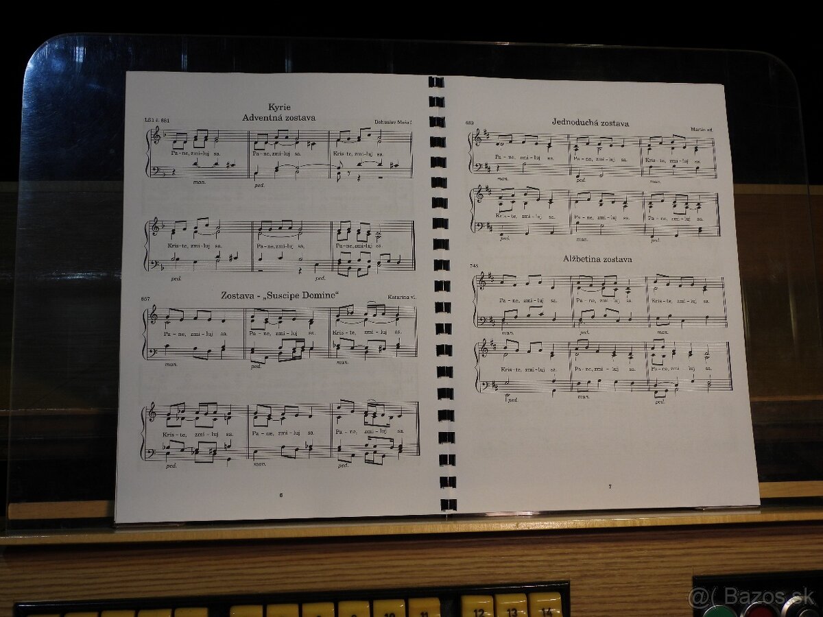 Jednoduchý liturgický spevník - Komplet - 8