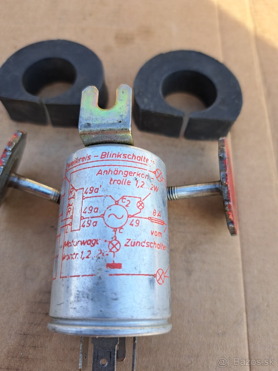 Elektrické diely, regulátor, prerušovač na Jawa 350 638, 639 - 8