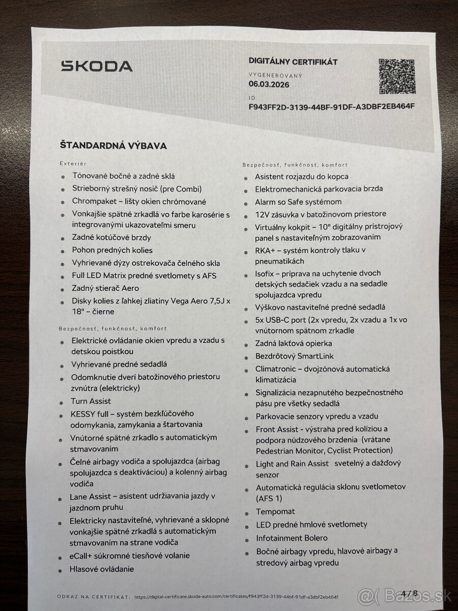 Škoda Octavia Combi 2,0TDI 85KW_2023_vZÁRUKE_odpočetDPH - 8