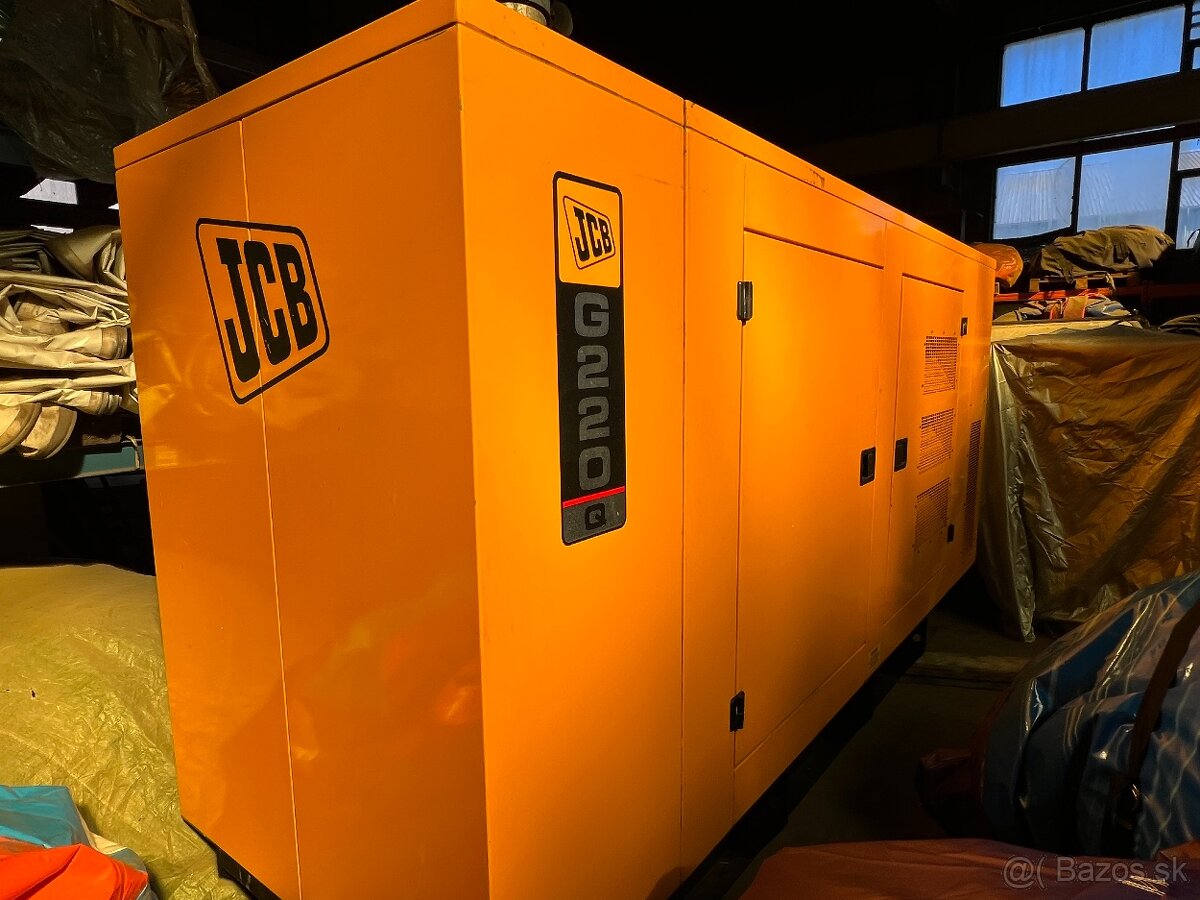 Elektrocentrála, generátor JCB G220Q, 2300 mth - 8