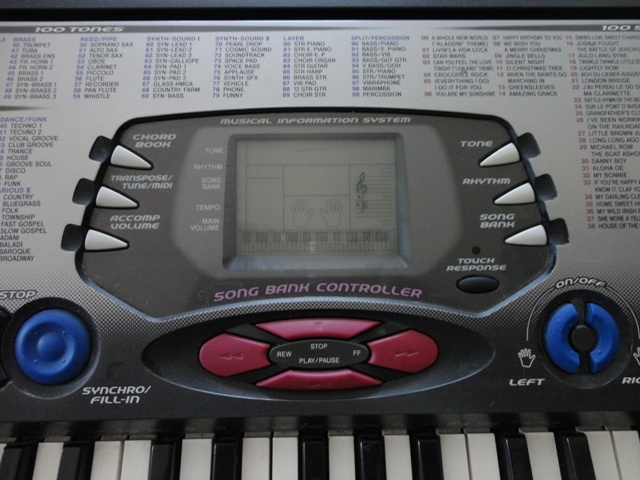 Elektrické Klávesy Casio - klavír - 8
