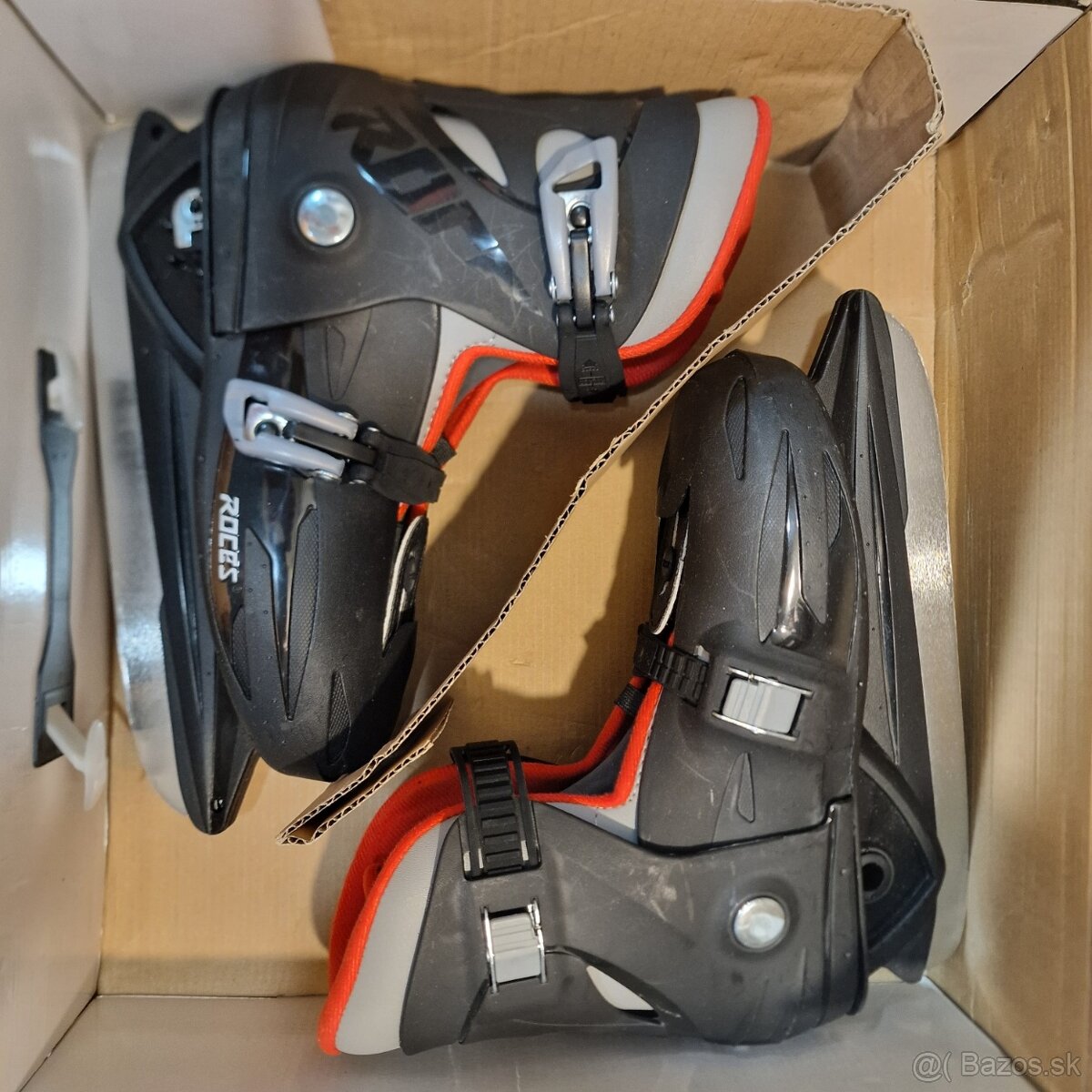 Predám detské nastaviteľné ľadové korčule – Roces (36–40) - 8