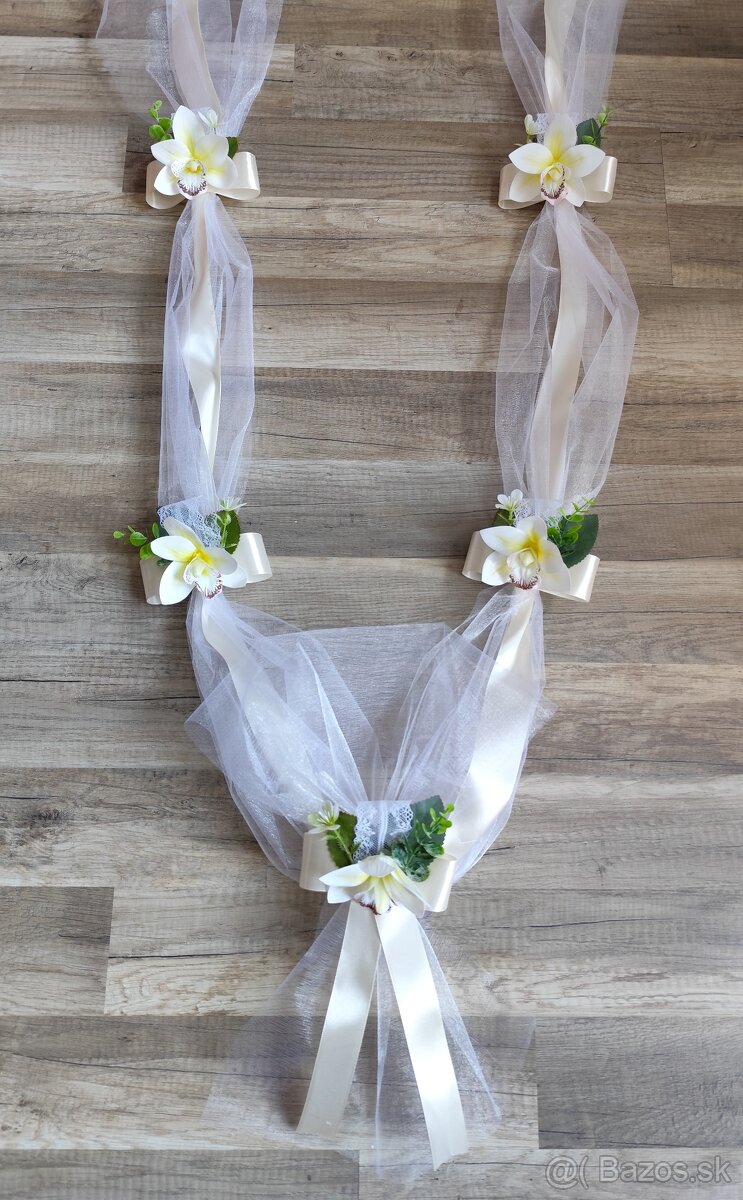 svadobná výzdoba jesenná na jutovine - 8