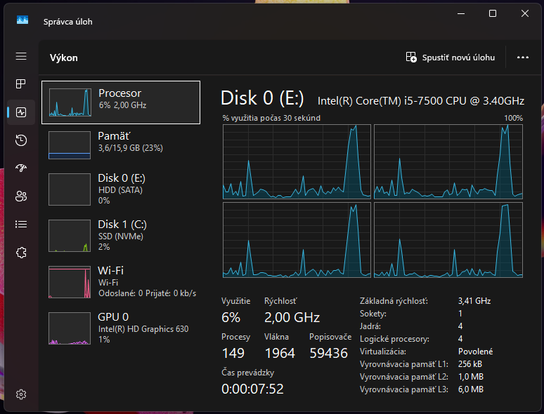 SFF DELL Optiplex 5050, i5-7500, 480GB NVMe + 1TB HDD, 16GB - 8