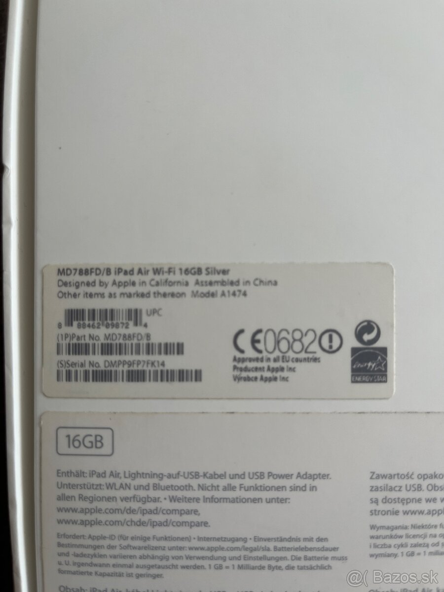 iPad Air WiFi, 16GB, silver - 8