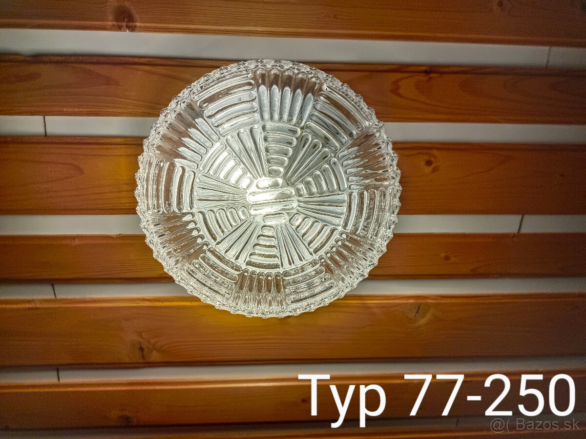 Retro křišťálová svítidla přísazná, na strop i na stěnu, - 8