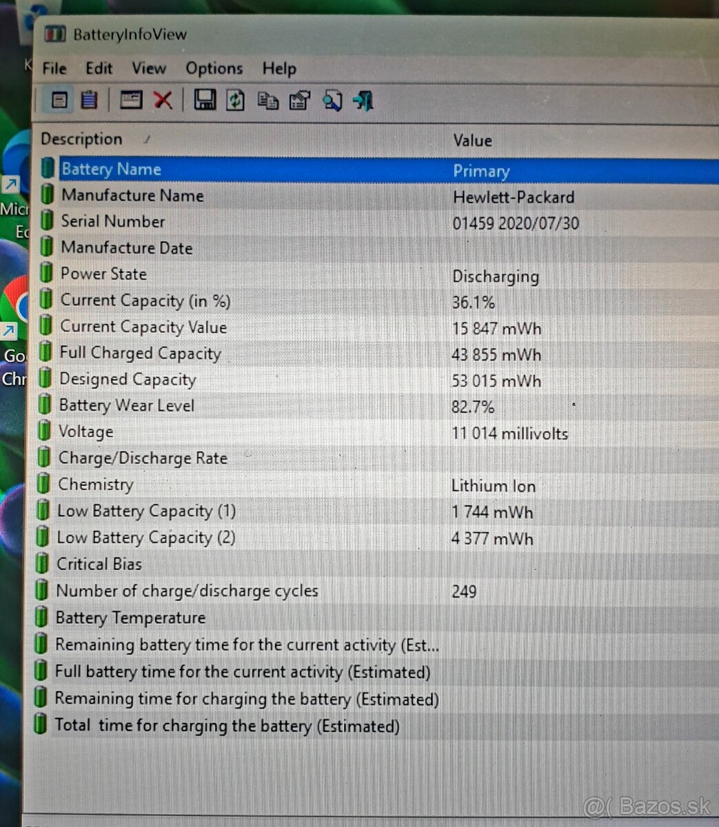 HP EliteBook 830 G7 16GB 256SSD Win 11 a MS office - 8