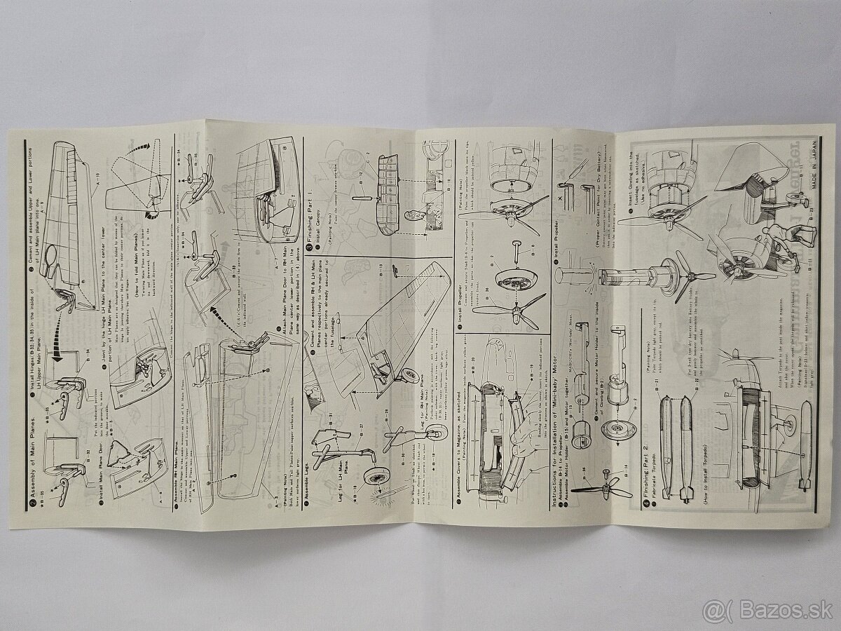 Grumman TBF-1 Avenger 1/48 (1/50) - Nichimo - 8