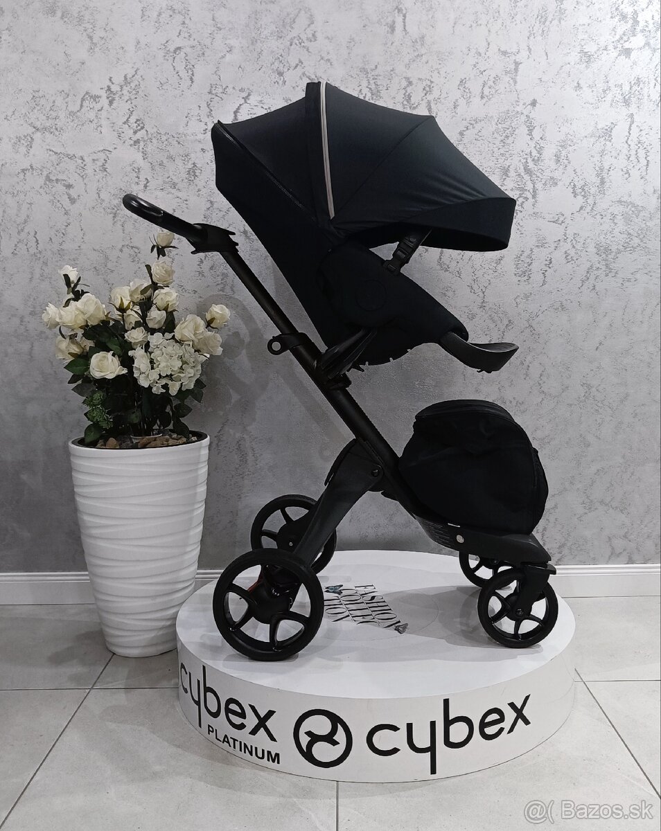 TROJKOMBINÁCIA NAJNOVŠÍ STOKKE XPLORY X ALL BLACK - 8
